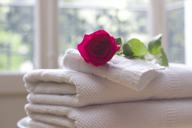 hotel-LA ROQUEBRUSSANNE-min_towel_rose_clean_care_salon_spa_white_bath-731641